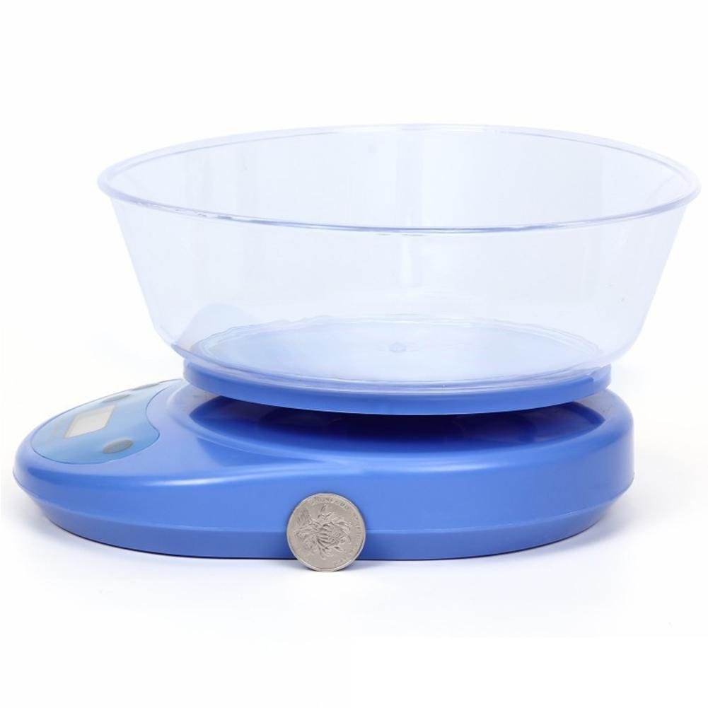 Pesa Digital de Cocina con Bowl 5 Kg. - SuperElectro