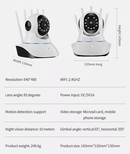 Cámara De Seguridad V20 Con Resolución - SuperElectro