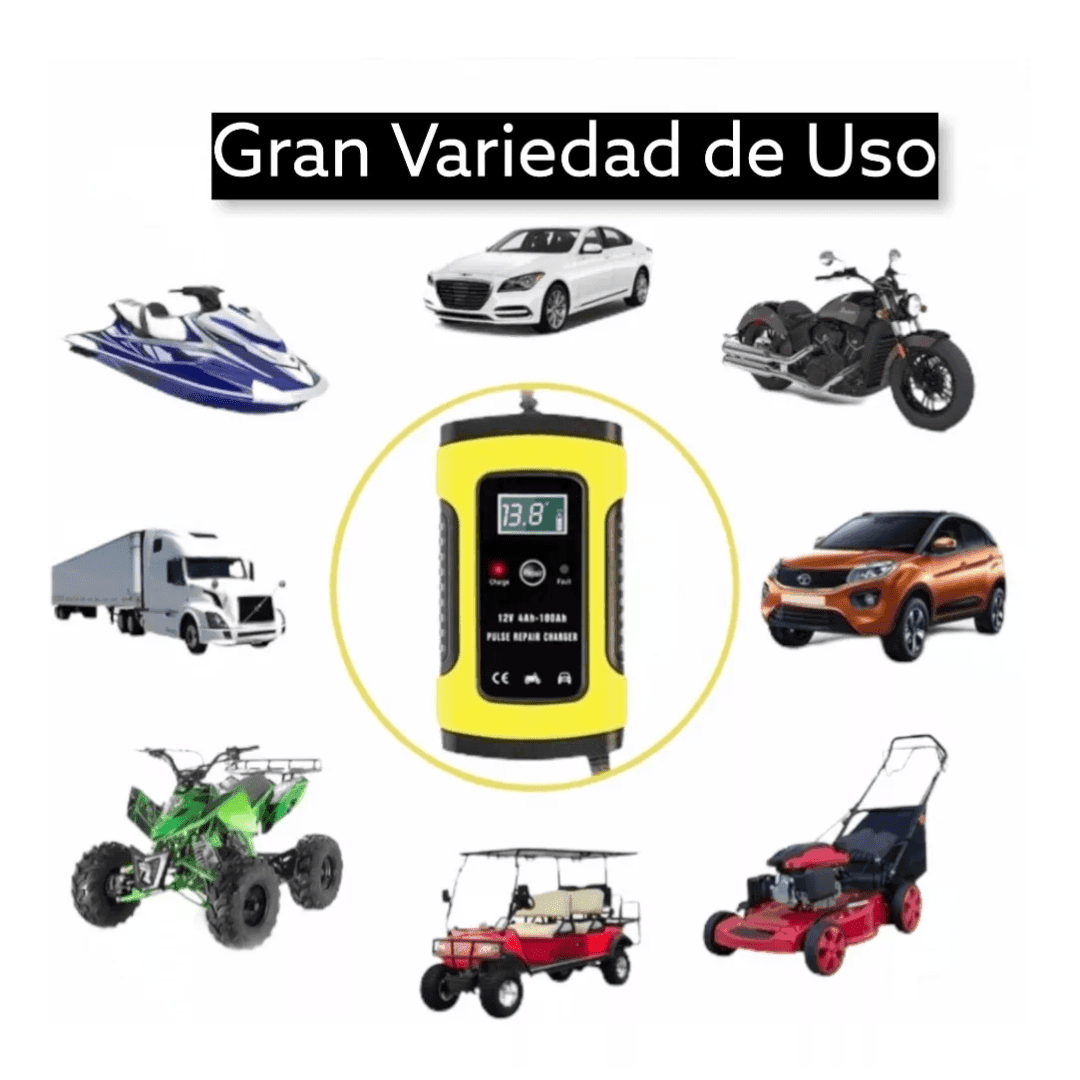 Cargador de Batería Auto Moto 12v - SuperElectro