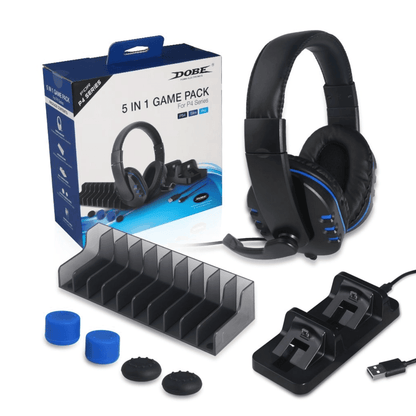 Auriculares Gamer 5 en 1 Dobe - SuperElectro