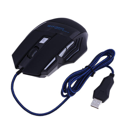 Ratón Gamer con cable 5500dpi