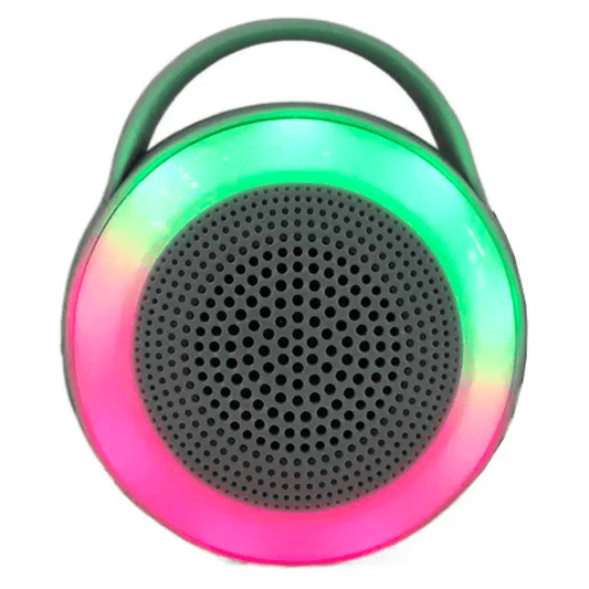 Altavoz Bluetooth Redonda RGB Plus - SuperElectro