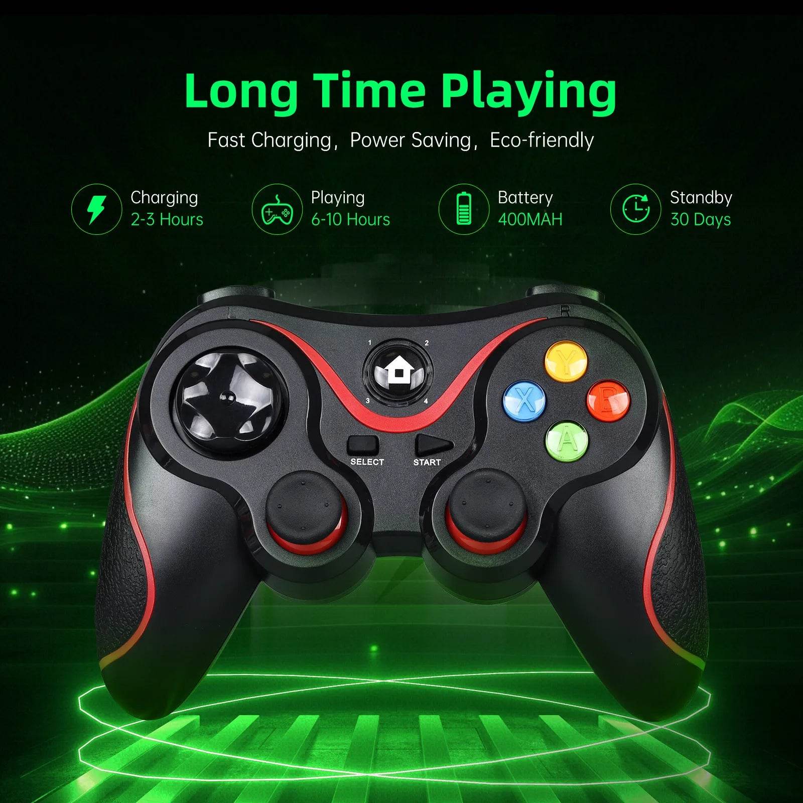 Wireless Game Controller 4.0 BT Joystick For Android and PC - SuperElectro