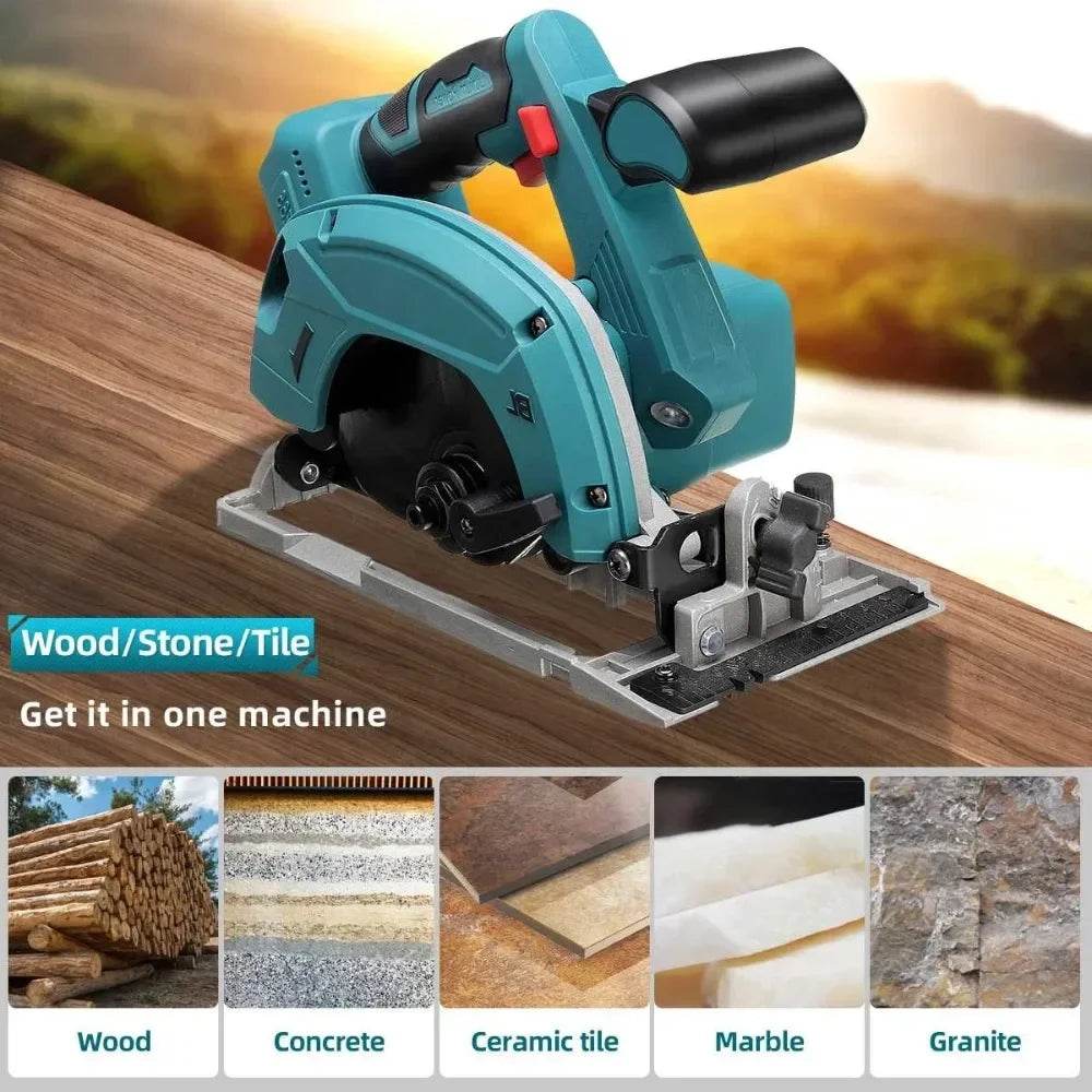 Sierra eléctrica inalámbrica para madera 18V Makita - SuperElectro