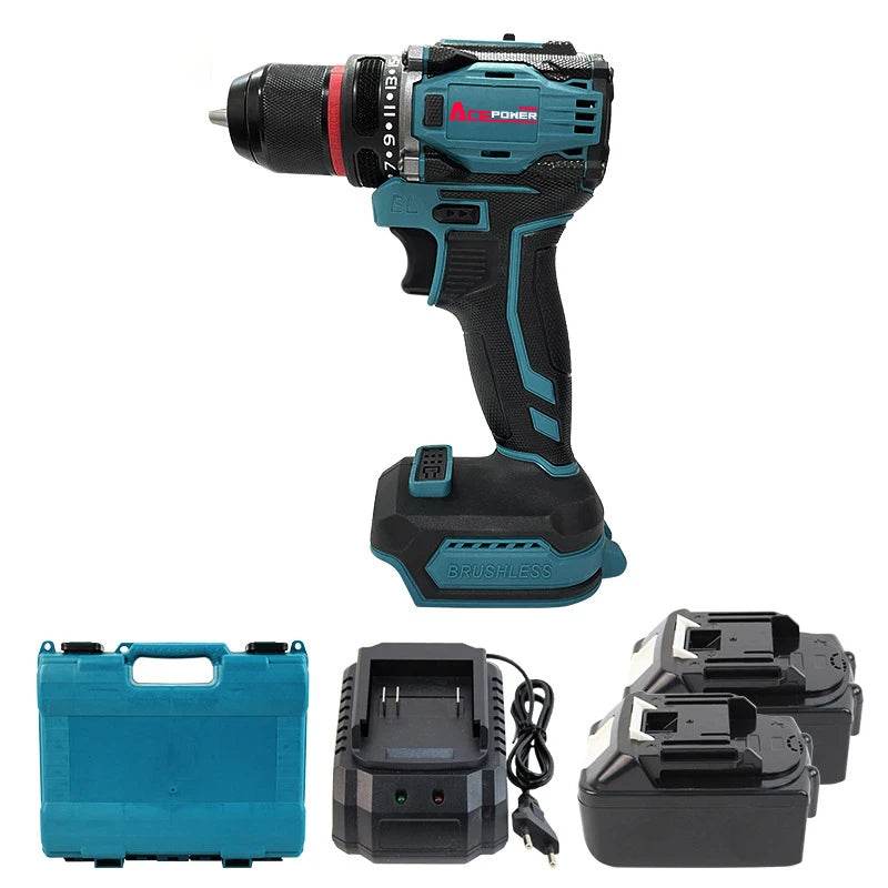 Taladro inalámbrico batería Makita 18V 2 velocidades - SuperElectro