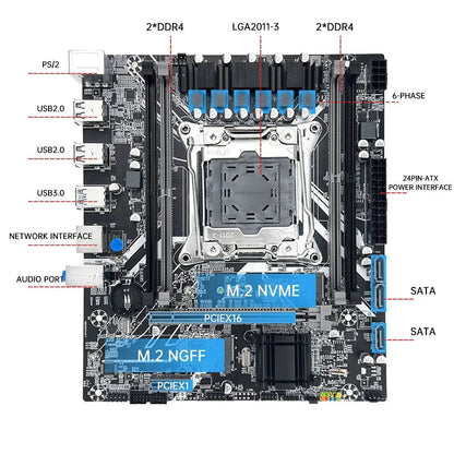 Placa Gamer Intel Xeon E5 2680 V4 DDR4 8GX2 2133MHz - SuperElectro