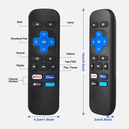 Remote Control Use for Roku - SuperElectro