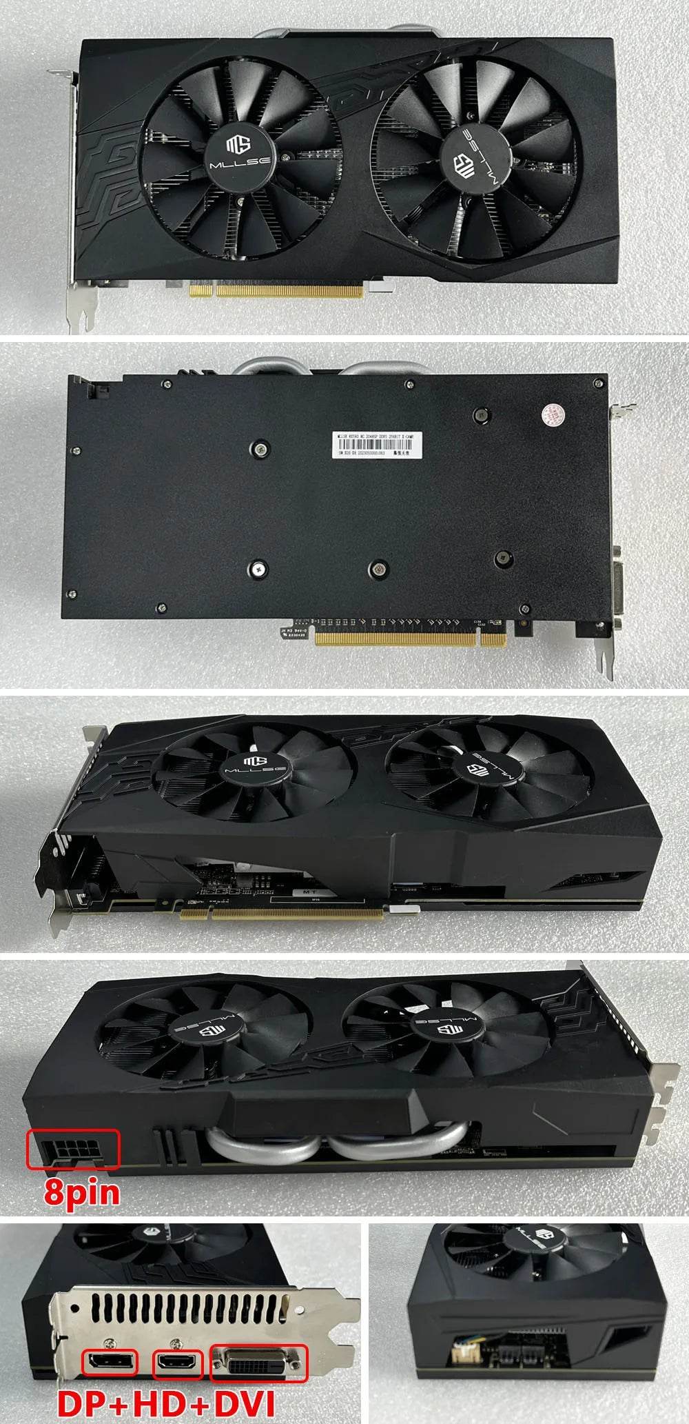 AMD Radeon RX 580 8GB GDRR5 256-bit - SuperElectro