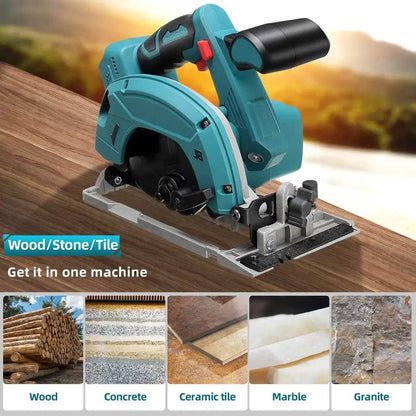 Sierra eléctrica inalámbrica para madera 18V Makita - SuperElectro