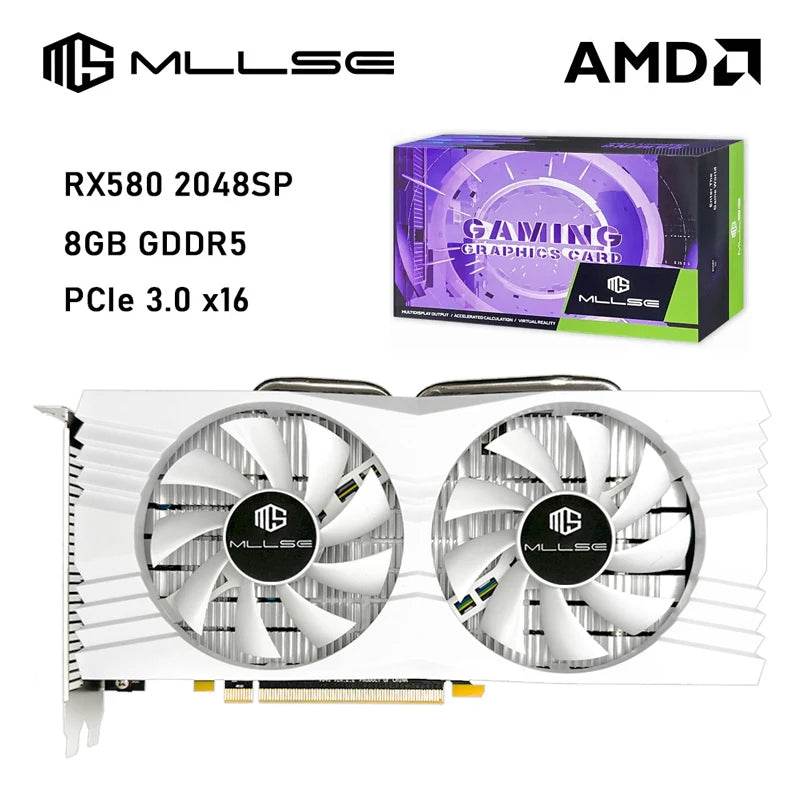 AMD Radeon RX 580 8GB GDRR5 256-bit - SuperElectro