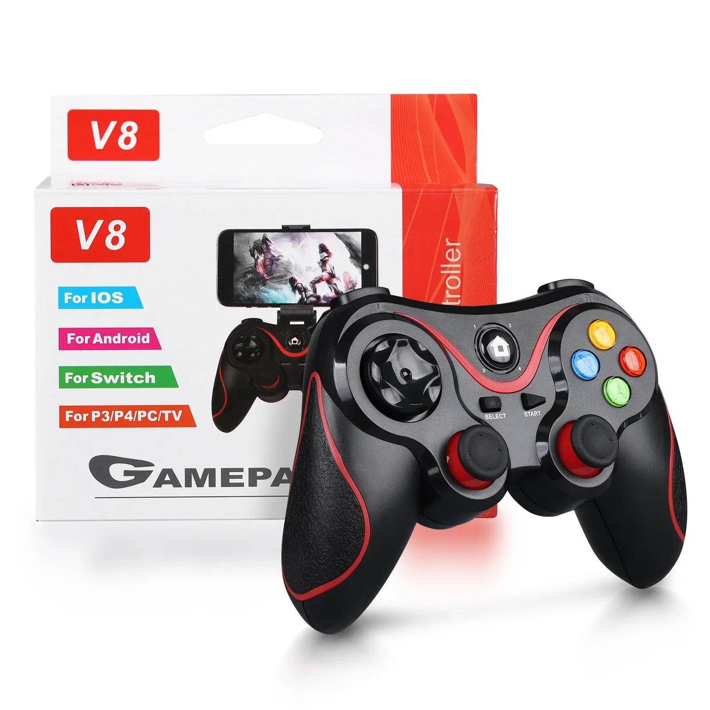 Wireless Game Controller 4.0 BT Joystick For Android and PC - SuperElectro