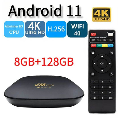 TV Box Android 11 2023 Allwinner H3 Quad Core - SuperElectro