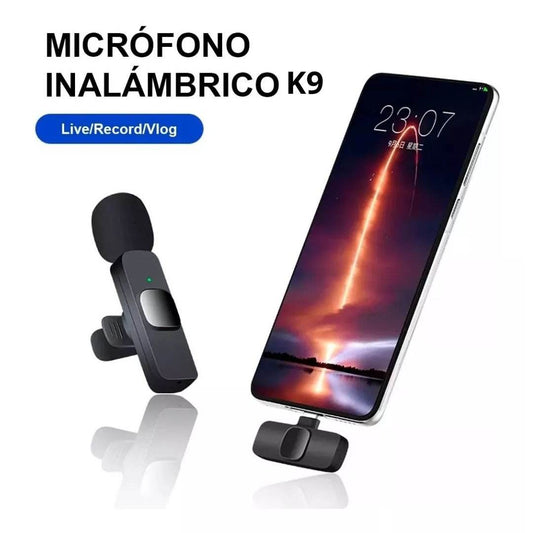 Micrófono Inalámbrico Solapa USB Tipo C - SuperElectro