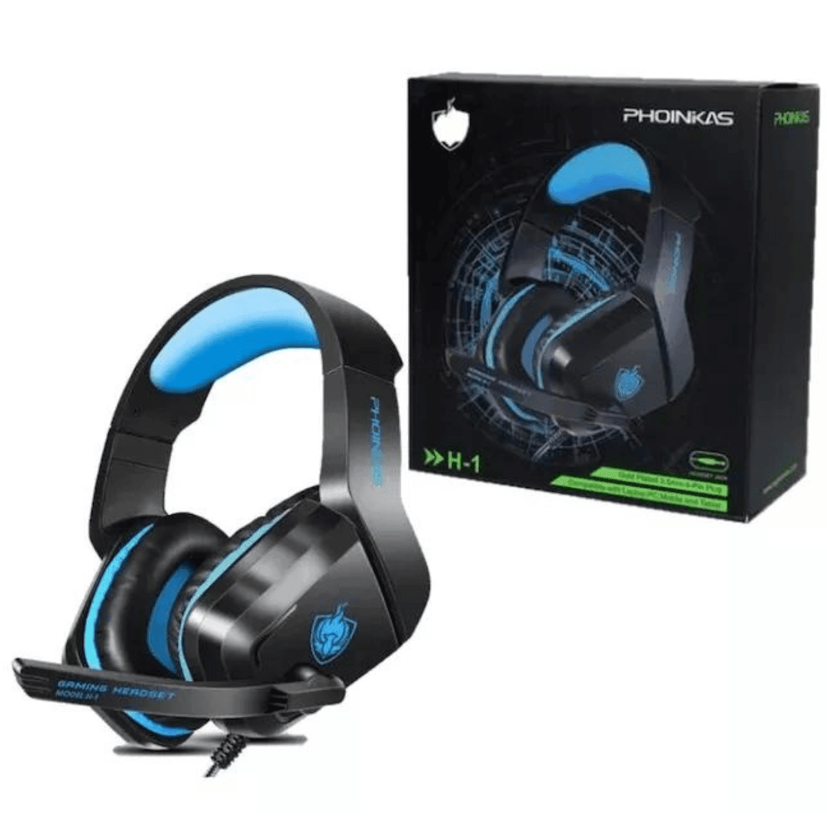 Auriculares Gamer Micrófono Phoinkas H1 - SuperElectro